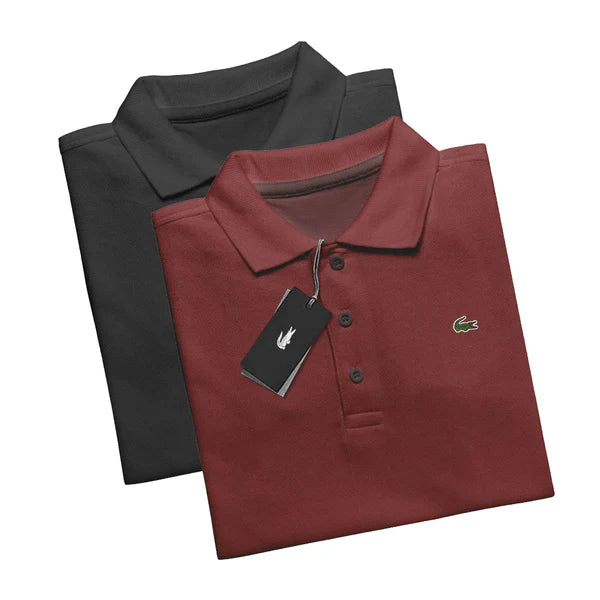 [KAUFEN SIE 1, BEKOMMEN SIE 2] Set mit 2 LCT Essential Poloshirts