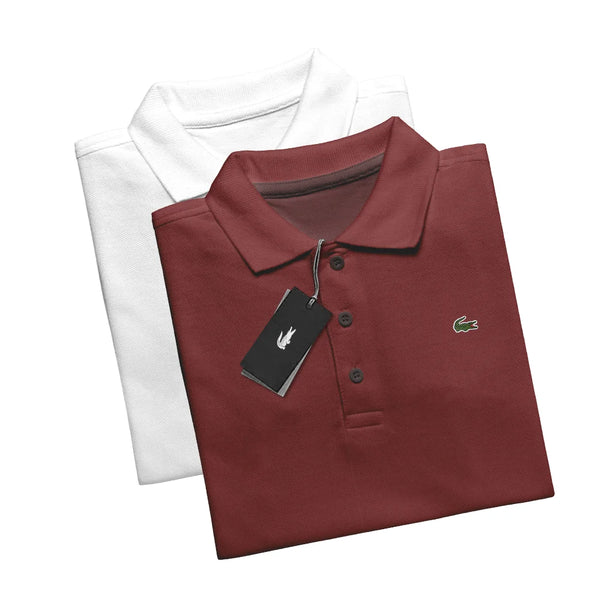 [KAUFEN SIE 1, BEKOMMEN SIE 2] Set mit 2 LCT Essential Poloshirts