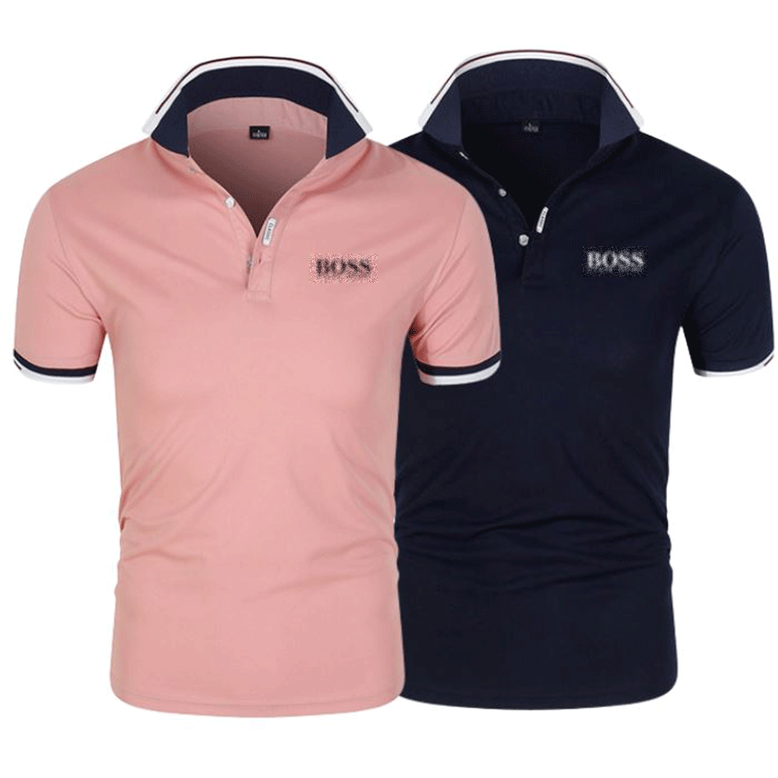 [2 zum Preis von 1] Exklusives 2er-Pack Premiere Poloshirts
