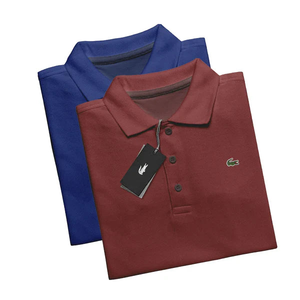 [KAUFEN SIE 1, BEKOMMEN SIE 2] Set mit 2 LCT Essential Poloshirts